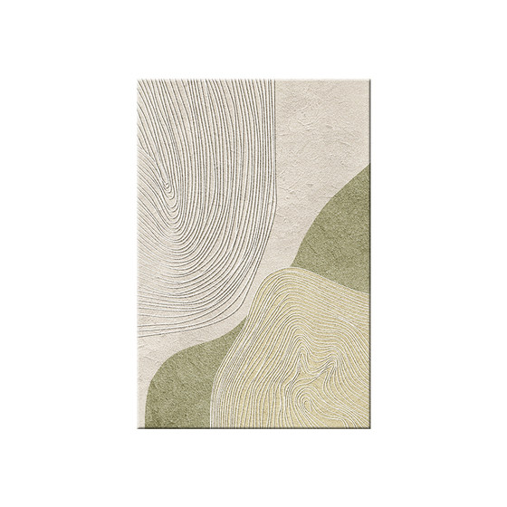 
Cream style sofa background wall decoration painting abstract texture painting porch hanging painting three-dimensional sandstone painting living room floor painting