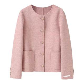 Double-sided cashmere coat short korean style small fragrance