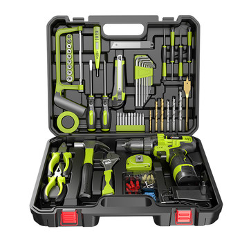 Two-speed electric drill 12v home tool set repair