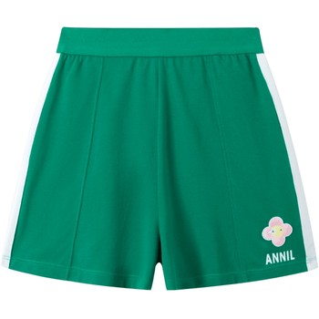 Anair girls' pants pure cotton summer 2023 new breathable sports casual shorts