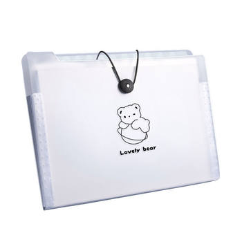 A4 multi-layer folder transparent insert pp simple storage