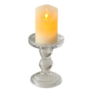 European Roman column glass candlestick atmospheric ornaments