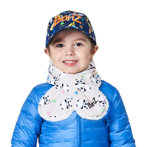(Самостоятельный) Австралийский детский теплый шарф BANZ для мужчин и женщин водонепроницаемый плюшевый шарф для детей 1–10 лет Panda Polar Bear