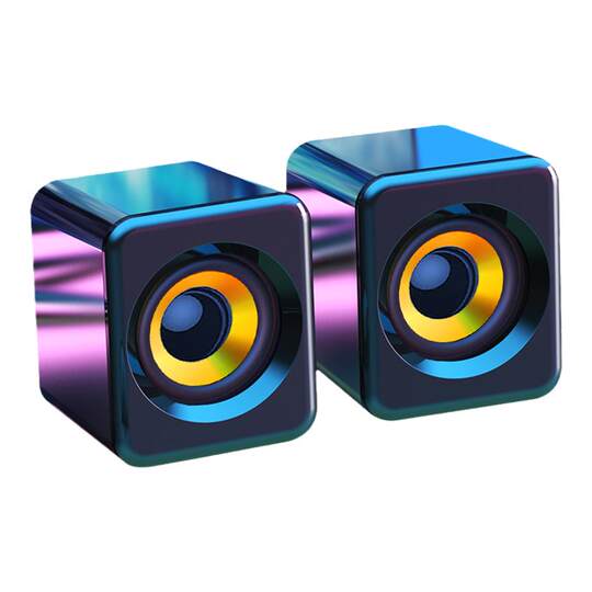 高音质小型台式电脑音箱笔记本家用迷你有线音响大音量超重低音炮