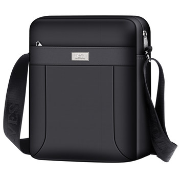 Septwolves Shoulder Bag Men's Crossbody Bag ຄວາມອາດສາມາດຂະຫນາດໃຫຍ່ Oxford Cloth Backpack ທຸລະກິດ Casual Multifunctional Canvas Satchel