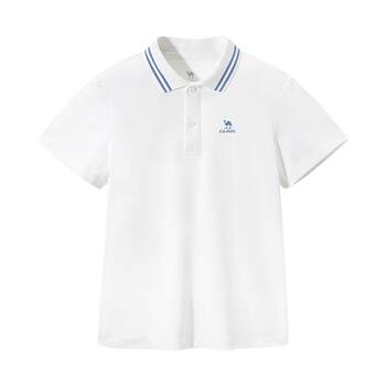 Little camel children's quick-drying short-sleeved polo shirt