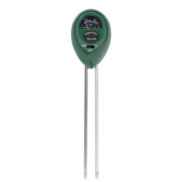 Soil pH detector for household use