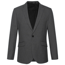 (Sheep Wool) Lilang Official Suit Set Mens 2024 Autumn Business Casual One-Button Mens Suit Set