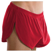 Niche design mens sexy boxer briefs home loose pajamas youth boxer shorts trendy personalized Arrow pants