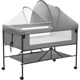 Movable multifunctional baby crib
