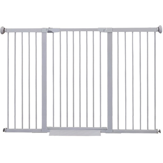 The kidGo door guardrail is thicker and higher for safety