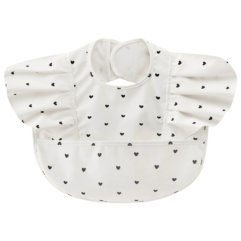 Guiqi Bear baby anti-dirty clothes bib four seasons