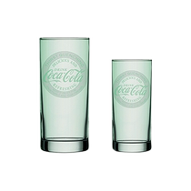 (Self-operated) Pasha Paqi imported glass Coke cup water cup juice cup milkshake cup beverage cup color flat bottom