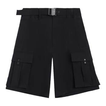 China Li Ning Chenglong Joint Series Men's Casual Shorts Straight Loose Classic Men's Sports Pants Akss063