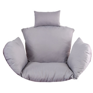 吊篮藤椅靠垫单人可换洗拆洗鸟巢秋千垫子吊椅垫藤椅吊兰坐垫加厚