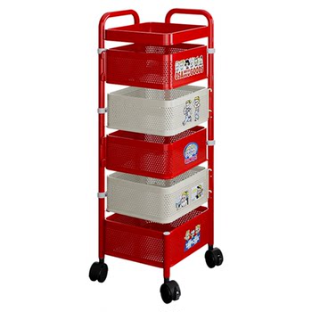 Baby product feeding table storage rack