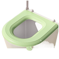 Toilet mat new waterproof adhesive four-season universal seat washable toilet foam silicone ferrule 824