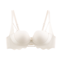 Expanded comic breast underwear for women with small breasts push-up and larger bra seamless breast reduction anti-sagging fixed cup bra