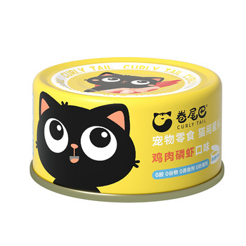 Curly tail hydrating soup can high meat content chicken krill
