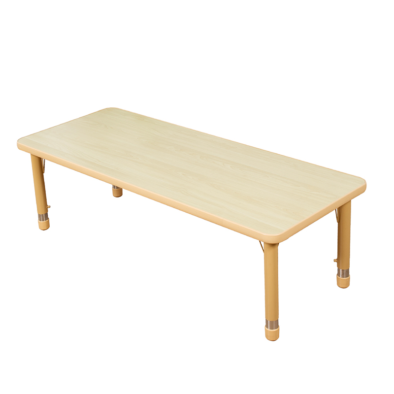 Toddler round school early education training lifting rectangular table and chair