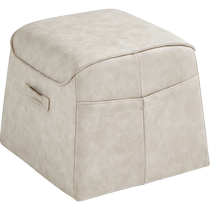Lins home small apartment living room footrest sofa stool bedroom single footstool with leg rest furniture B69