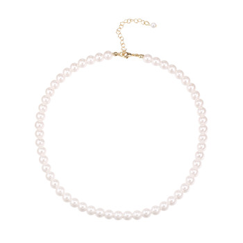One-piece treasure pearl necklace