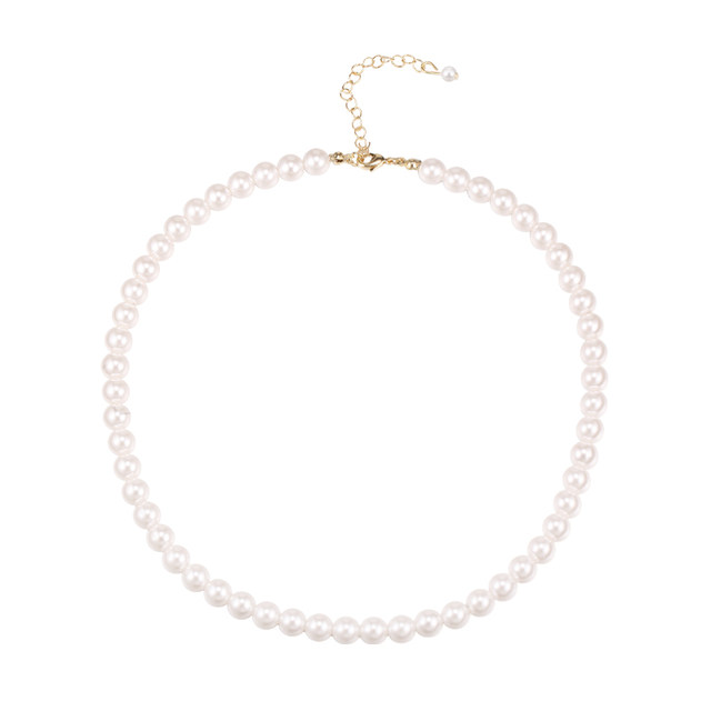 One-piece treasure pearl necklace