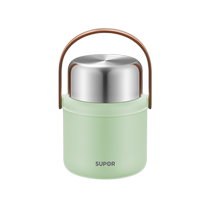 Supor stew beaker female 316L stainless steel insulated lunch box bucket stew beaker stew pot jar student office worker
