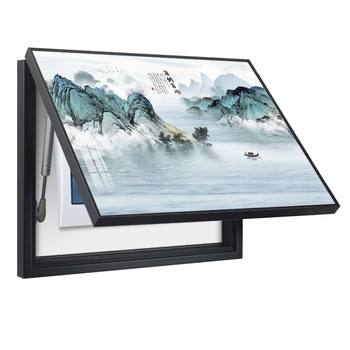 No punching meter box decorative painting new chinese style electric box painting