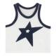 Utouto summer vest ແຂບຫ້າຈຸດດາວກົງກັນຂ້າມ