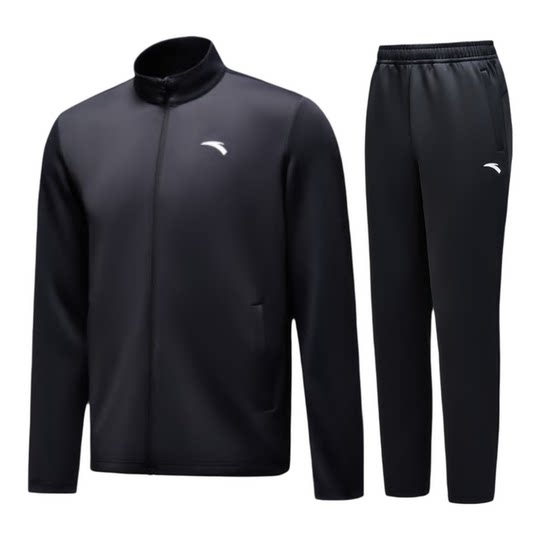 安踏24秋季运动套装男赞助国家队防风针织速干外套452410212