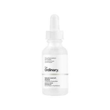 The Ordinary 2% salicylic acid essence ຮູຂຸມຂົນນ້ອຍລົງ, ລົດຮອຍສິວ, ລົບສິວແລະລົບສິວ 30ml