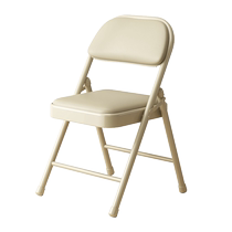 Dining chair home modern simple foldable dining table back chair Nordic living room light luxury desk small stool