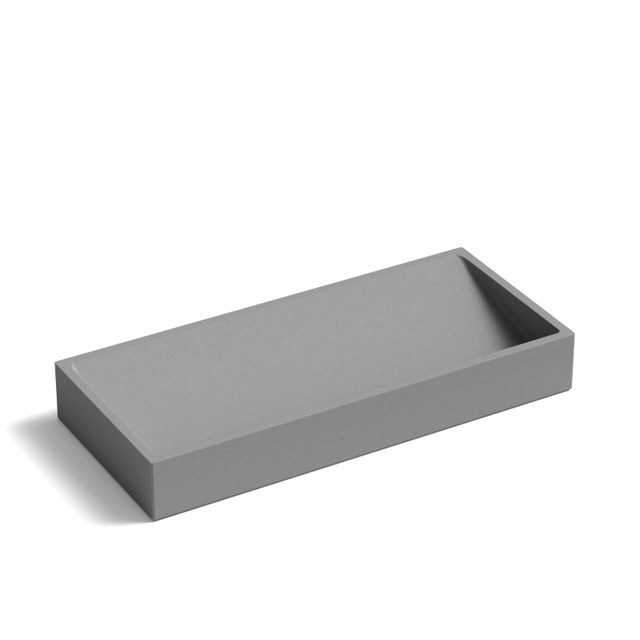Light Construction QINGZHU design cement simple inclined creative mobile phone seat desktop stationery storage box home decoration