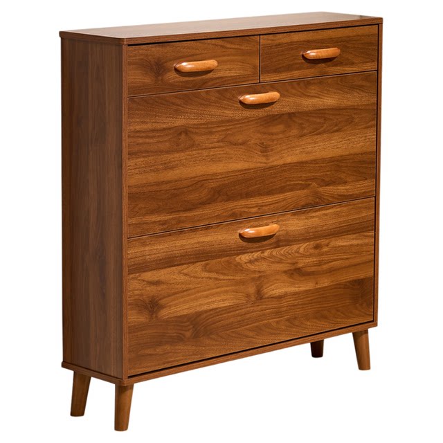 Ultra-thin shoe cabinet home door economical dump new style