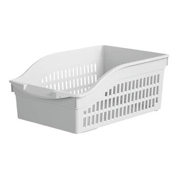 Debris storage basket kitchen tidy box
