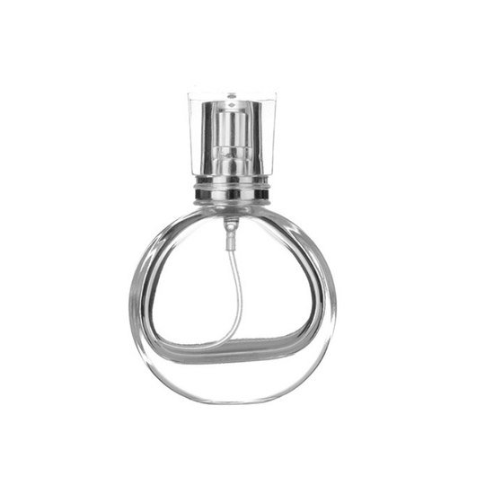 Glass press spray perfume bottle