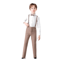 Luo Meng childrens dress flower boy boy suit suit boy small host piano performance suit new British style
