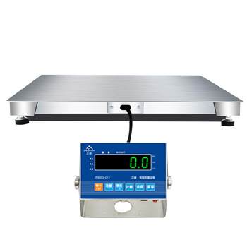 Zhengfeng stainless steel thickened floor scale anti-corrosion precision