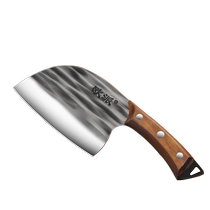OPPEIN Kitchen Knife Household Cutting Dual-Purpose Round Head Meat Cleaver Hand-forged Kitchen Knife Official Flagship Store 1648