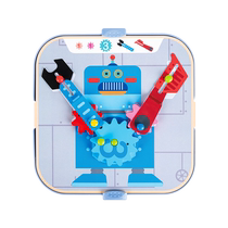 Hape dynamic gear pixel painting storage set 3 years old childrens educational early education toys baby Montessori