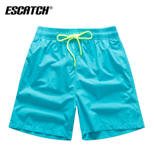 Men's swim trunks quick-drying and awkward hot spring shorts
