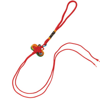 彩色小号中国结 迷你diy饰品配件配饰香包配流苏穗子车挂饰半成品