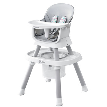 Laiguaiguai baby dining chair 7-in-1 children's chair multifunctional baby dining chair growing chair 0-8 years old learning to sit and learn