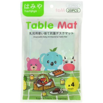 Japanese teeth beauty house disposable placemat children's baby
