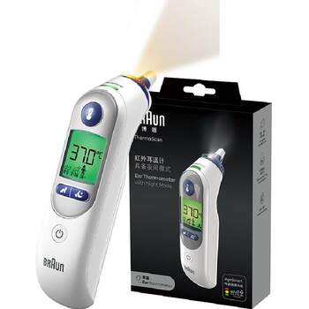 Braun baby ear thermometer rapid temperature measurement 1 box