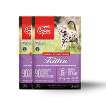 (Self-operated) Orijen Desire American Grain-Free Hypoallergenic Chicken Kitten Cat Food 5 4KG*2 Pack