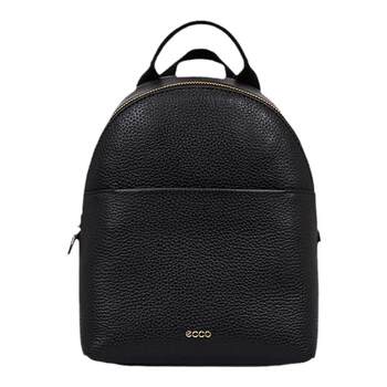 Ecco backpack, versatile and fashionable commuting school bag, cowhide textured handbag 9107807