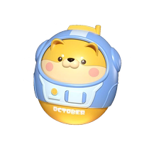 Infant tumbler toy 3-6-9 months baby puzzle early education 0-1 years old head-up practice Childrens Day gift