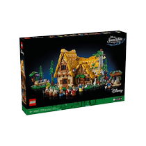 (самозанятые) Lego 43242 Snow White Snow Snow Princess Seven darnfs huts